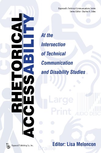 Front cover of Rhetorical AccessAbility edited by Lisa Meloncon